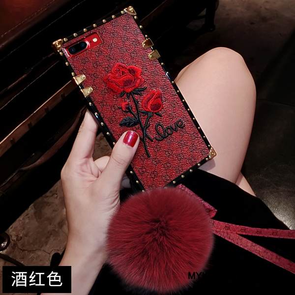 Kuori iPhone 6/6s Pehmeä Neste Khaki Trendi, Kotelo iPhone 6/6s Laukut Murtumaton Punainen