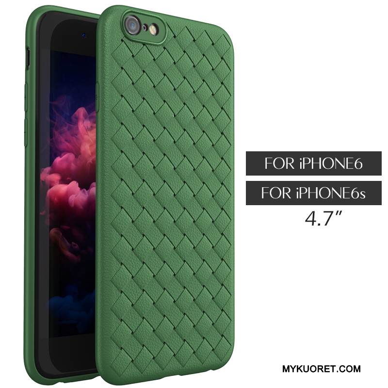 Kuori iPhone 6/6s Pehmeä Neste Persoonallisuus Puhelimen Kuoret, Kotelo iPhone 6/6s Laukut Punainen Musta