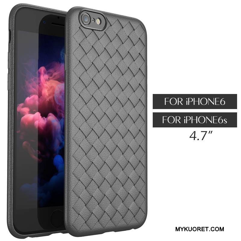 Kuori iPhone 6/6s Pehmeä Neste Persoonallisuus Puhelimen Kuoret, Kotelo iPhone 6/6s Laukut Punainen Musta