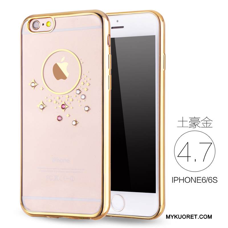 Kuori iPhone 6/6s Pehmeä Neste Ultra Jauhe, Kotelo iPhone 6/6s Silikoni Ohut Uusi