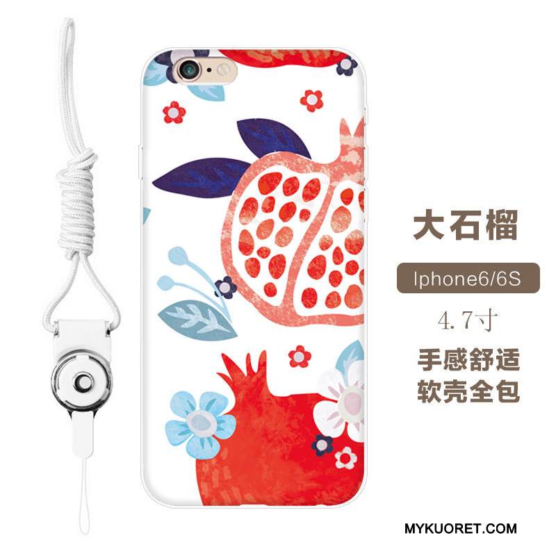 Kuori iPhone 6/6s Pehmeä Neste Ultra Puhelimen Kuoret, Kotelo iPhone 6/6s Silikoni Malli Sininen