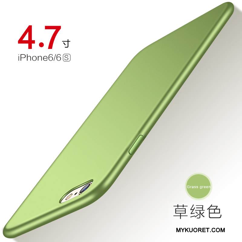 Kuori iPhone 6/6s Pehmeä Neste Ultra Puhelimen Kuoret, Kotelo iPhone 6/6s Silikoni Trendi Vihreä