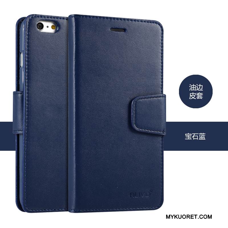 Kuori iPhone 6/6s Plus Kuoret Violetti Puhelimen Kuoret, Kotelo iPhone 6/6s Plus Nahka