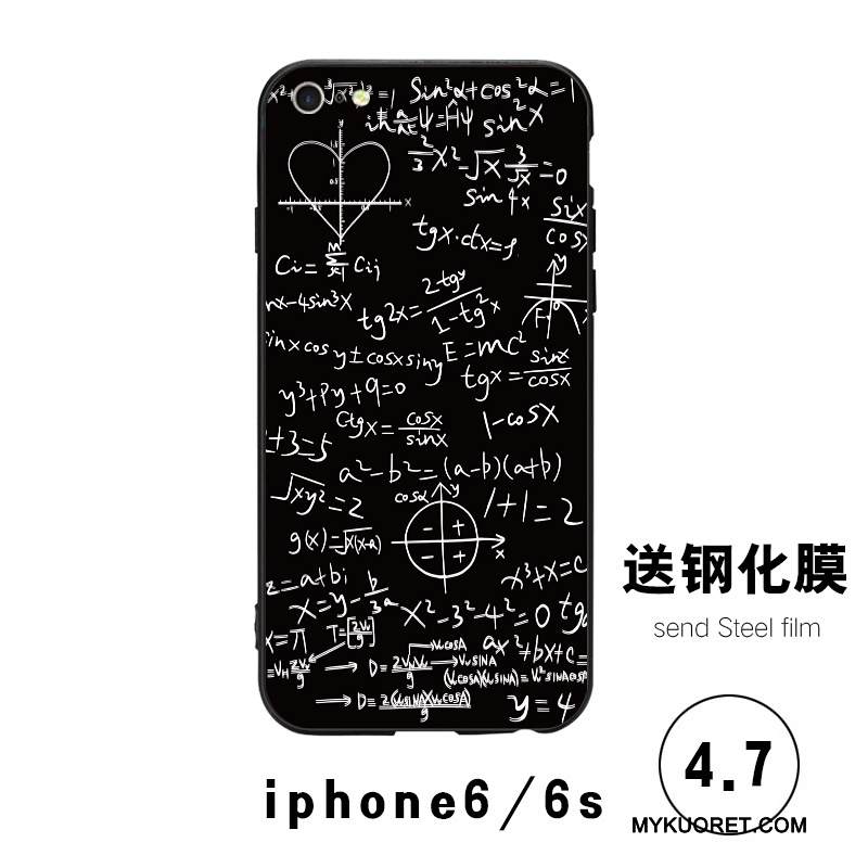 Kuori iPhone 6/6s Plus Laukut Lasi Trendi, Kotelo iPhone 6/6s Plus Monivärinen Kova Net Red