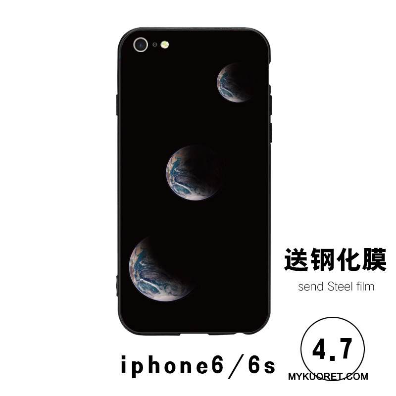 Kuori iPhone 6/6s Plus Laukut Lasi Trendi, Kotelo iPhone 6/6s Plus Monivärinen Kova Net Red