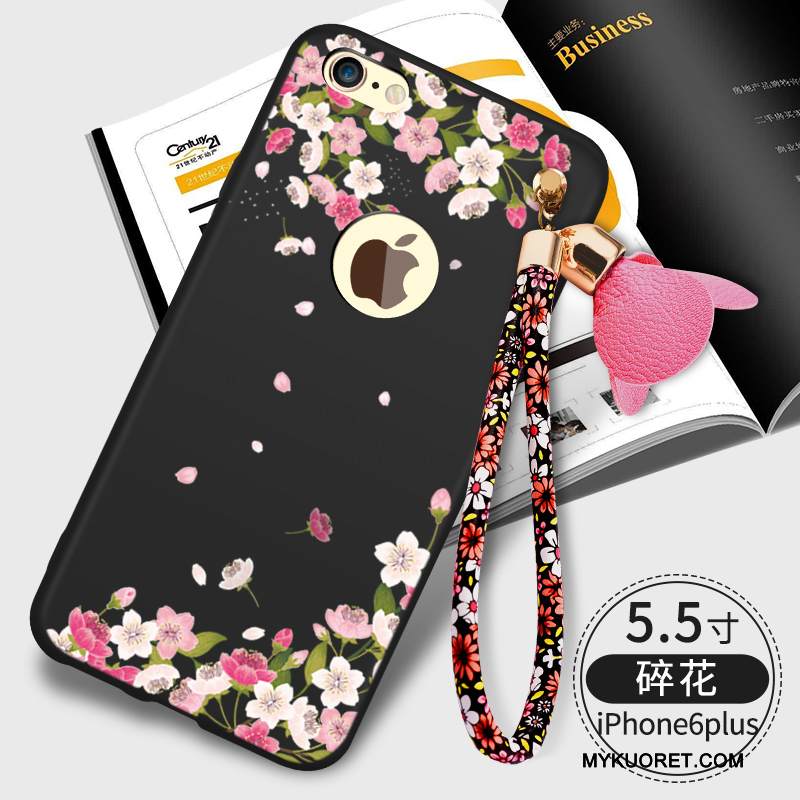 Kuori iPhone 6/6s Plus Laukut Murtumaton Puhelimen Kuoret, Kotelo iPhone 6/6s Plus Silikoni Punainen Trendi