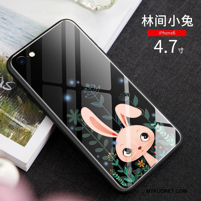 Kuori iPhone 6/6s Plus Laukut Musta Uusi, Kotelo iPhone 6/6s Plus Sarjakuva Murtumaton Ihana