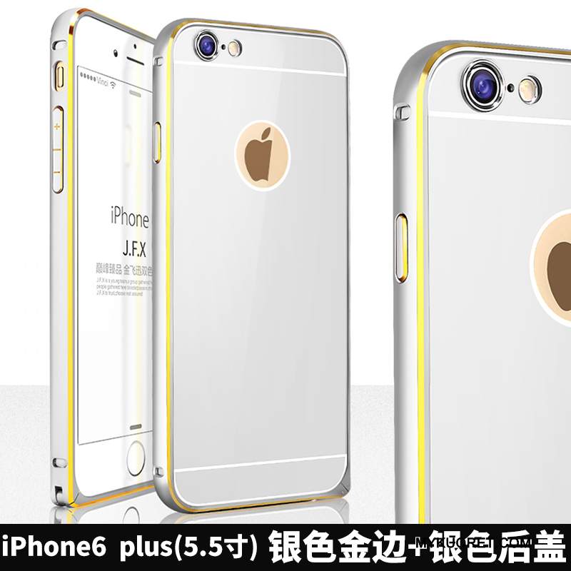 Kuori iPhone 6/6s Plus Laukut Puhelimen Kuoret Kulta, Kotelo iPhone 6/6s Plus Metalli Murtumaton Kehys