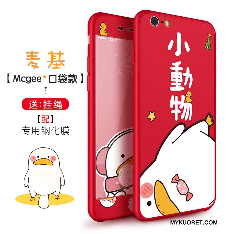 Kuori iPhone 6/6s Plus Laukut Uusi Persoonallisuus, Kotelo iPhone 6/6s Plus Luova Punainen Kissa