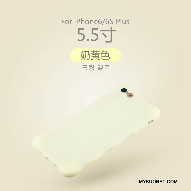 Kuori iPhone 6/6s Plus Laukut Vihreä Puhelimen Kuoret, Kotelo iPhone 6/6s Plus Silikoni Tide-brändi Murtumaton