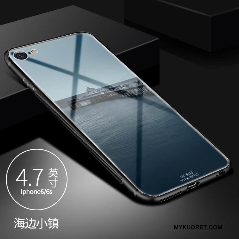 Kuori iPhone 6/6s Plus Luova Murtumaton Violetti, Kotelo iPhone 6/6s Plus Suojaus Trendi Persoonallisuus