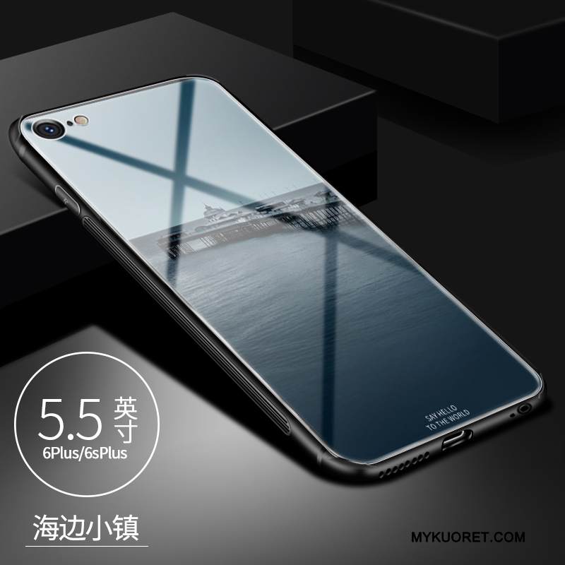 Kuori iPhone 6/6s Plus Luova Murtumaton Violetti, Kotelo iPhone 6/6s Plus Suojaus Trendi Persoonallisuus