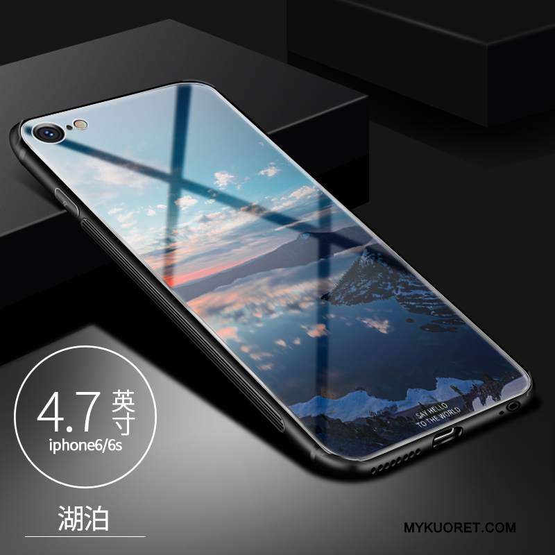 Kuori iPhone 6/6s Plus Luova Murtumaton Violetti, Kotelo iPhone 6/6s Plus Suojaus Trendi Persoonallisuus