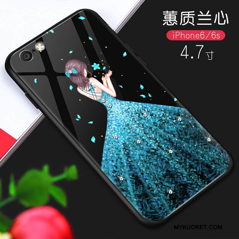 Kuori iPhone 6/6s Plus Luova Persoonallisuus Lasi, Kotelo iPhone 6/6s Plus Laukut Murtumaton Trendi