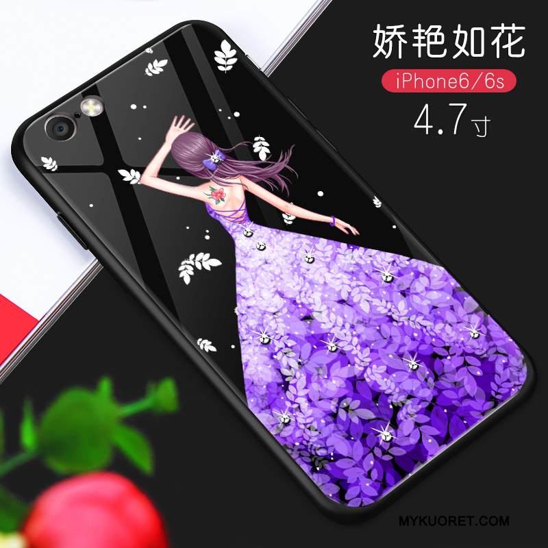 Kuori iPhone 6/6s Plus Luova Persoonallisuus Lasi, Kotelo iPhone 6/6s Plus Laukut Murtumaton Trendi