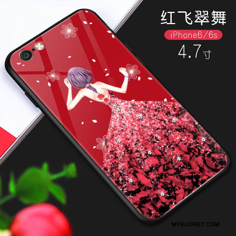 Kuori iPhone 6/6s Plus Luova Persoonallisuus Lasi, Kotelo iPhone 6/6s Plus Laukut Murtumaton Trendi