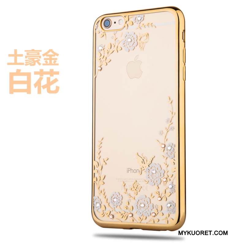 Kuori iPhone 6/6s Plus Luova Puhelimen Kuoret Jauhe, Kotelo iPhone 6/6s Plus Silikoni Rengas