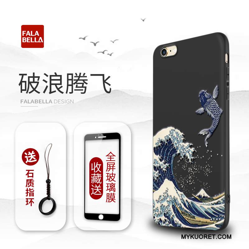 Kuori iPhone 6/6s Plus Luova Uusi Trendi, Kotelo iPhone 6/6s Plus Silikoni Tide-brändi Persoonallisuus