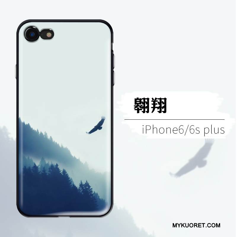 Kuori iPhone 6/6s Plus Luova Violetti Tide-brändi, Kotelo iPhone 6/6s Plus Silikoni Puhelimen Kuoret Persoonallisuus