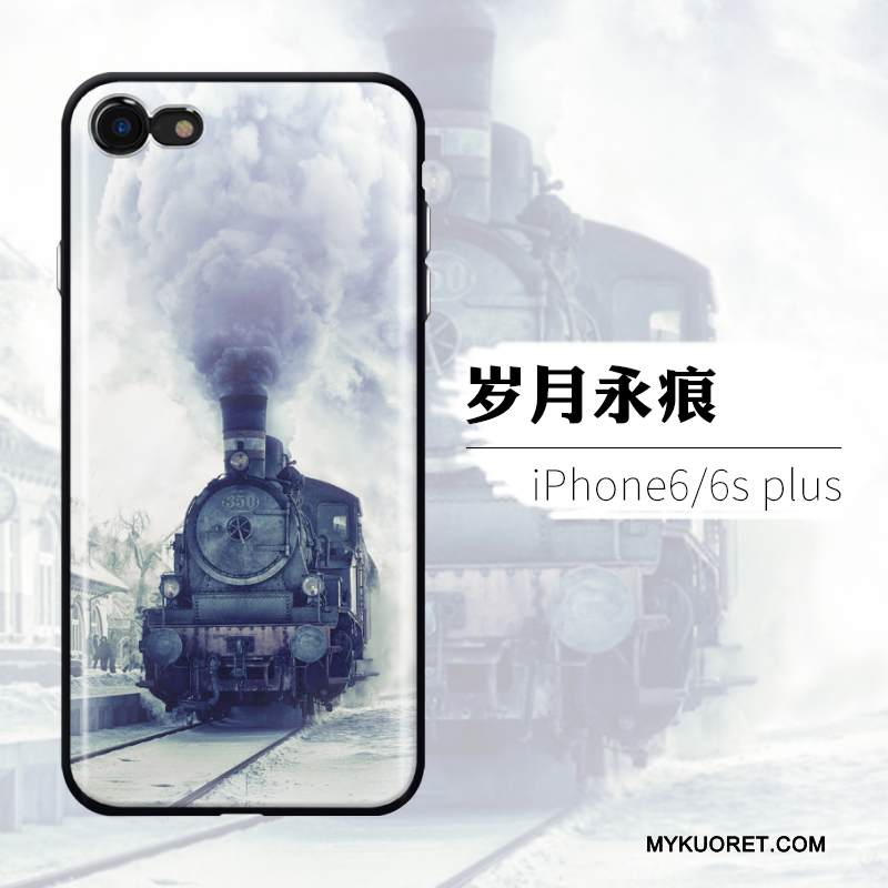 Kuori iPhone 6/6s Plus Luova Violetti Tide-brändi, Kotelo iPhone 6/6s Plus Silikoni Puhelimen Kuoret Persoonallisuus