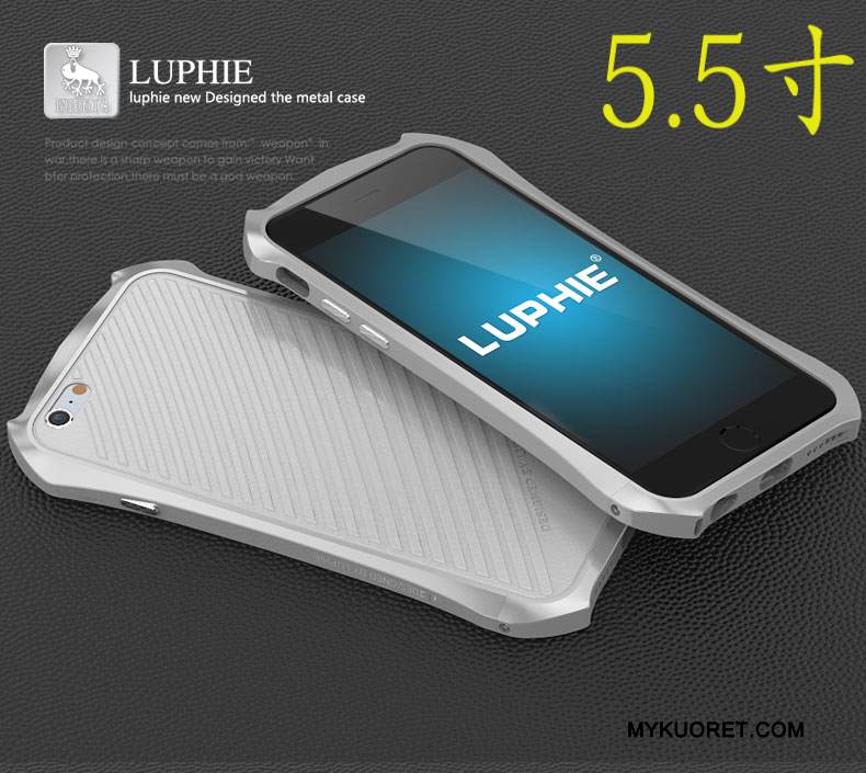 Kuori iPhone 6/6s Plus Metalli Puhelimen Kuoret Lepakko, Kotelo iPhone 6/6s Plus Uusi Kulta