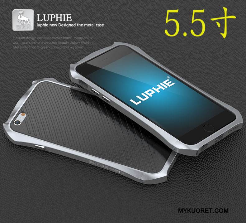 Kuori iPhone 6/6s Plus Metalli Puhelimen Kuoret Lepakko, Kotelo iPhone 6/6s Plus Uusi Kulta