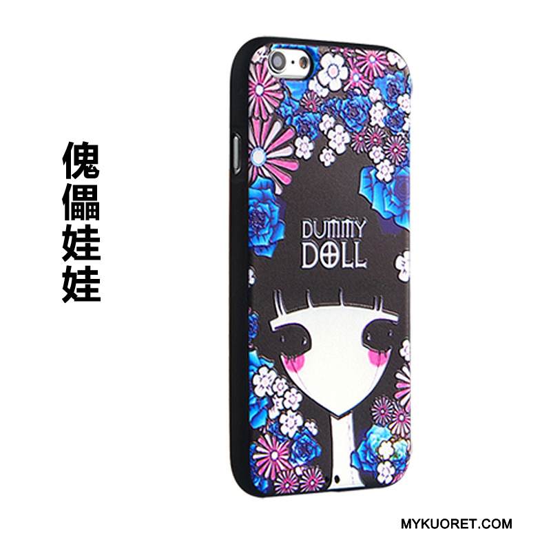 Kuori iPhone 6/6s Plus Monivärinen Trendi Puhelimen Kuoret, Kotelo iPhone 6/6s Plus Sarjakuva