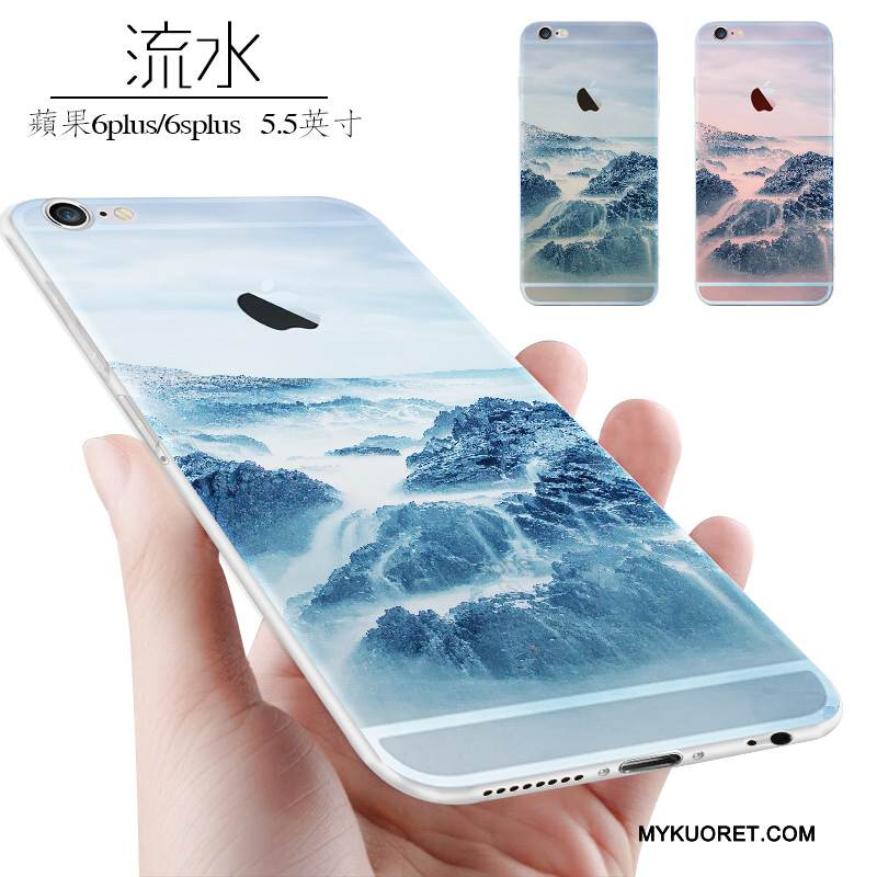 Kuori iPhone 6/6s Plus Monivärinen Uusi Puhelimen Kuoret, Kotelo iPhone 6/6s Plus Silikoni Persoonallisuus Trendi