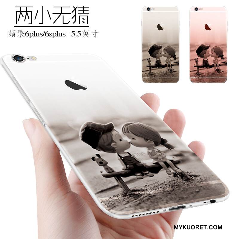 Kuori iPhone 6/6s Plus Monivärinen Uusi Puhelimen Kuoret, Kotelo iPhone 6/6s Plus Silikoni Persoonallisuus Trendi
