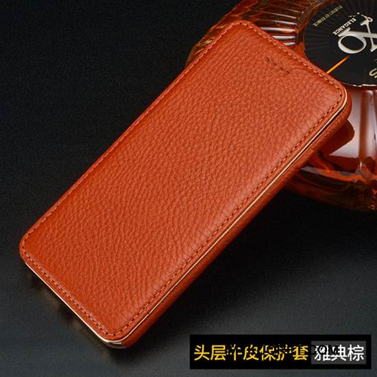 Kuori iPhone 6/6s Plus Nahka Liiketoiminta Puhelimen Kuoret, Kotelo iPhone 6/6s Plus Suojaus Musta