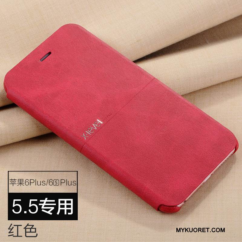 Kuori iPhone 6/6s Plus Nahka Murtumaton, Kotelo iPhone 6/6s Plus Laukut