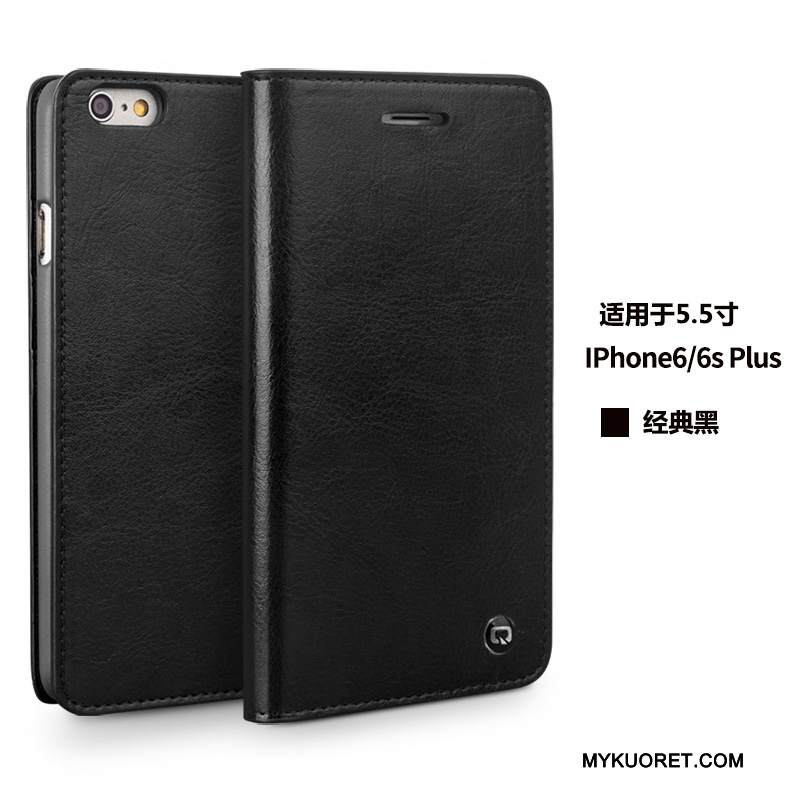 Kuori iPhone 6/6s Plus Nahka Puhelimen Kuoret, Kotelo iPhone 6/6s Plus Kuoret