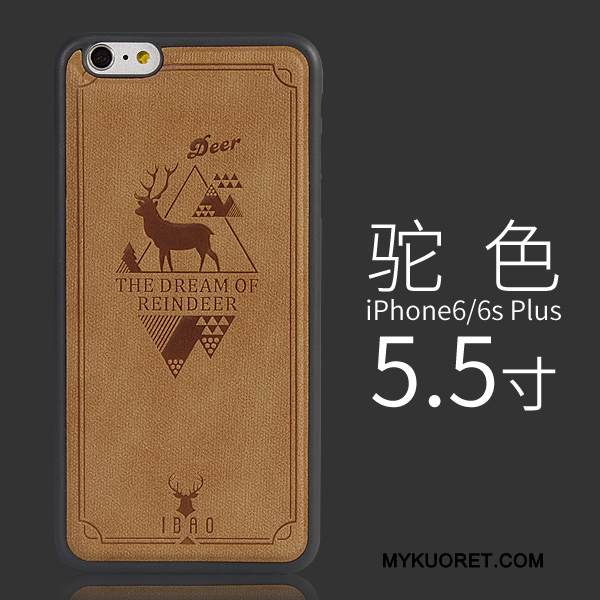 Kuori iPhone 6/6s Plus Pehmeä Neste Eurooppa Ripustettavat Koristeet, Kotelo iPhone 6/6s Plus Nahka Puhelimen Kuoret Trendi