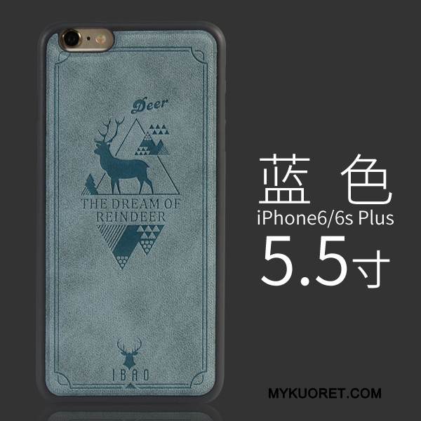 Kuori iPhone 6/6s Plus Pehmeä Neste Eurooppa Ripustettavat Koristeet, Kotelo iPhone 6/6s Plus Nahka Puhelimen Kuoret Trendi