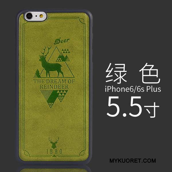 Kuori iPhone 6/6s Plus Pehmeä Neste Eurooppa Ripustettavat Koristeet, Kotelo iPhone 6/6s Plus Nahka Puhelimen Kuoret Trendi