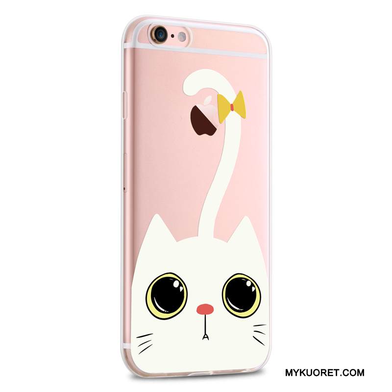 Kuori iPhone 6/6s Plus Pehmeä Neste Läpinäkyvä Ultra, Kotelo iPhone 6/6s Plus Silikoni Puhelimen Kuoret Jauhe