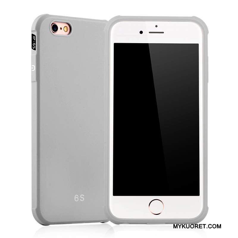 Kuori iPhone 6/6s Plus Pehmeä Neste Puhelimen Kuoret Trendi, Kotelo iPhone 6/6s Plus Laukut Murtumaton Punainen