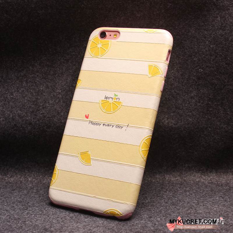 Kuori iPhone 6/6s Plus Pehmeä Neste Vihreä Persoonallisuus, Kotelo iPhone 6/6s Plus Luova Puhelimen Kuoret Ripustettavat Koristeet