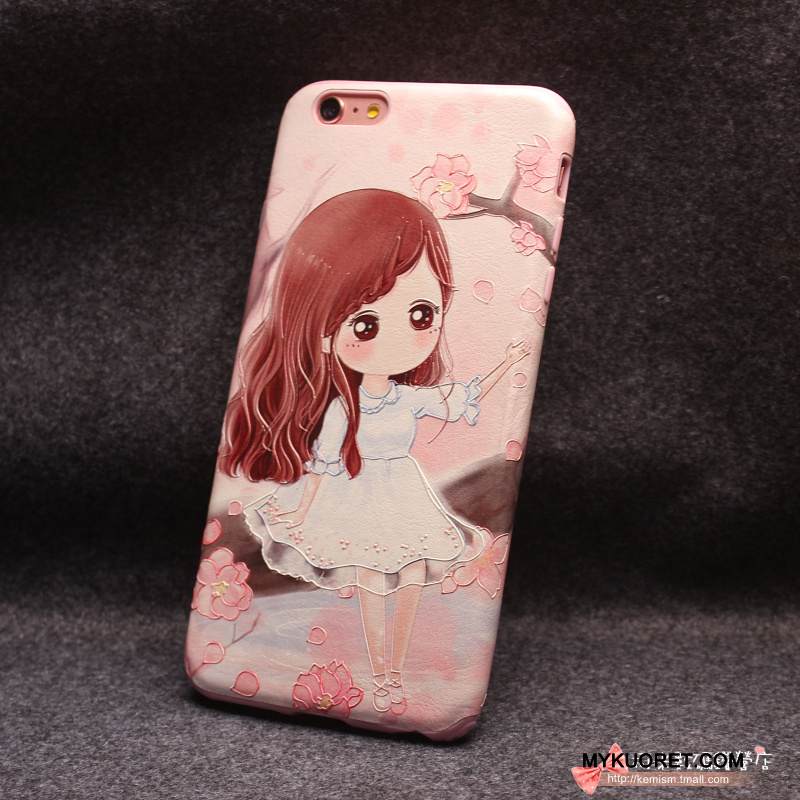 Kuori iPhone 6/6s Plus Pehmeä Neste Vihreä Persoonallisuus, Kotelo iPhone 6/6s Plus Luova Puhelimen Kuoret Ripustettavat Koristeet