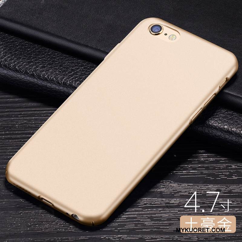 Kuori iPhone 6/6s Plus Silikoni Musta Pesty Suede, Kotelo iPhone 6/6s Plus Puhelimen Kuoret Kova