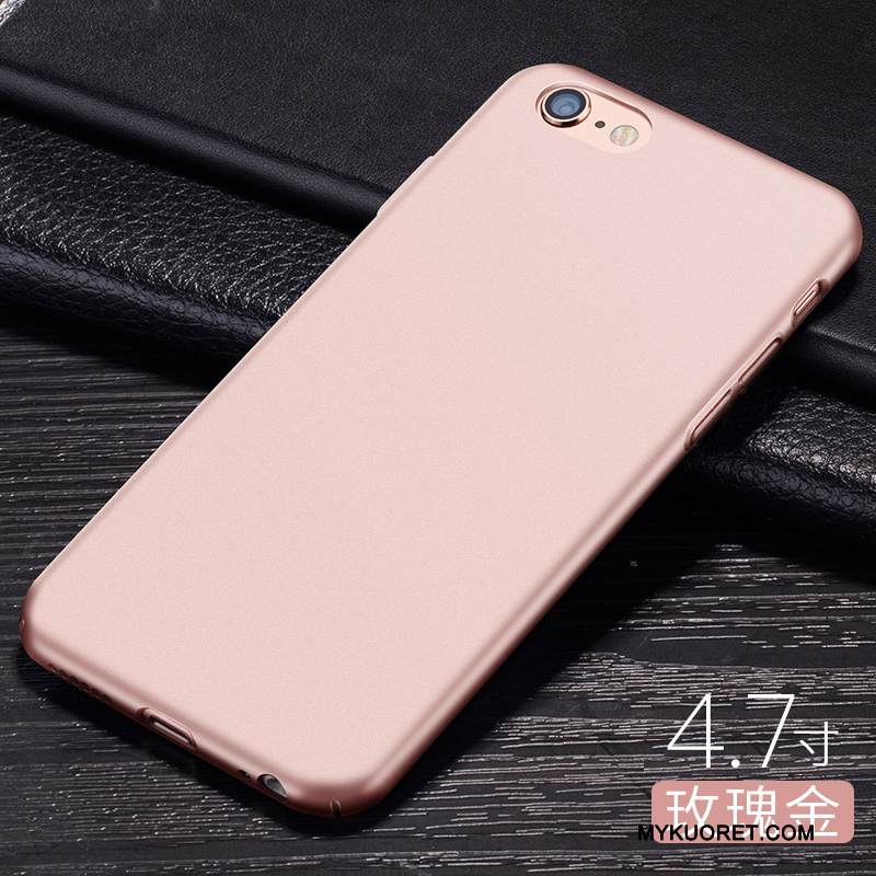 Kuori iPhone 6/6s Plus Silikoni Musta Pesty Suede, Kotelo iPhone 6/6s Plus Puhelimen Kuoret Kova
