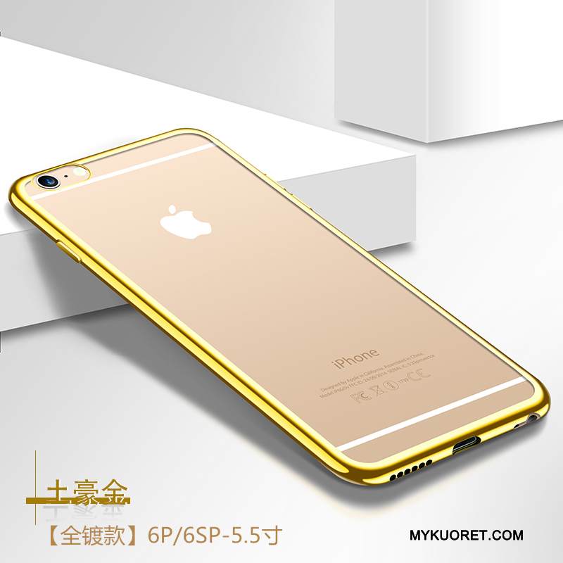 Kuori iPhone 6/6s Plus Silikoni Ultra Pinnoitus, Kotelo iPhone 6/6s Plus Ohut Jauhe