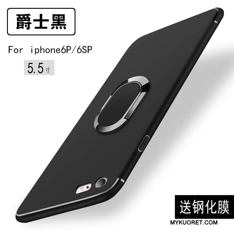 Kuori iPhone 6/6s Plus Silikoni Uusi Trendi, Kotelo iPhone 6/6s Plus Musta Murtumaton