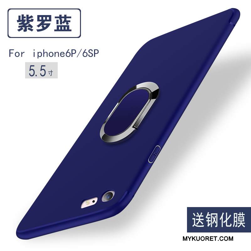 Kuori iPhone 6/6s Plus Silikoni Uusi Trendi, Kotelo iPhone 6/6s Plus Musta Murtumaton