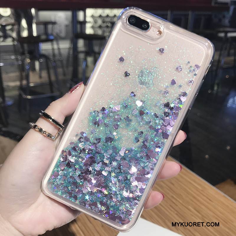 Kuori iPhone 6/6s Plus Silikoni Vihreä Murtumaton, Kotelo iPhone 6/6s Plus Laukut Puhelimen Kuoret Juoksuhiekka