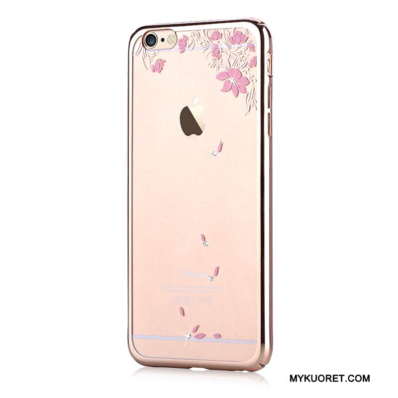 Kuori iPhone 6/6s Plus Strassi Jauhe Kova, Kotelo iPhone 6/6s Plus Suojaus Uusi Puhelimen Kuoret