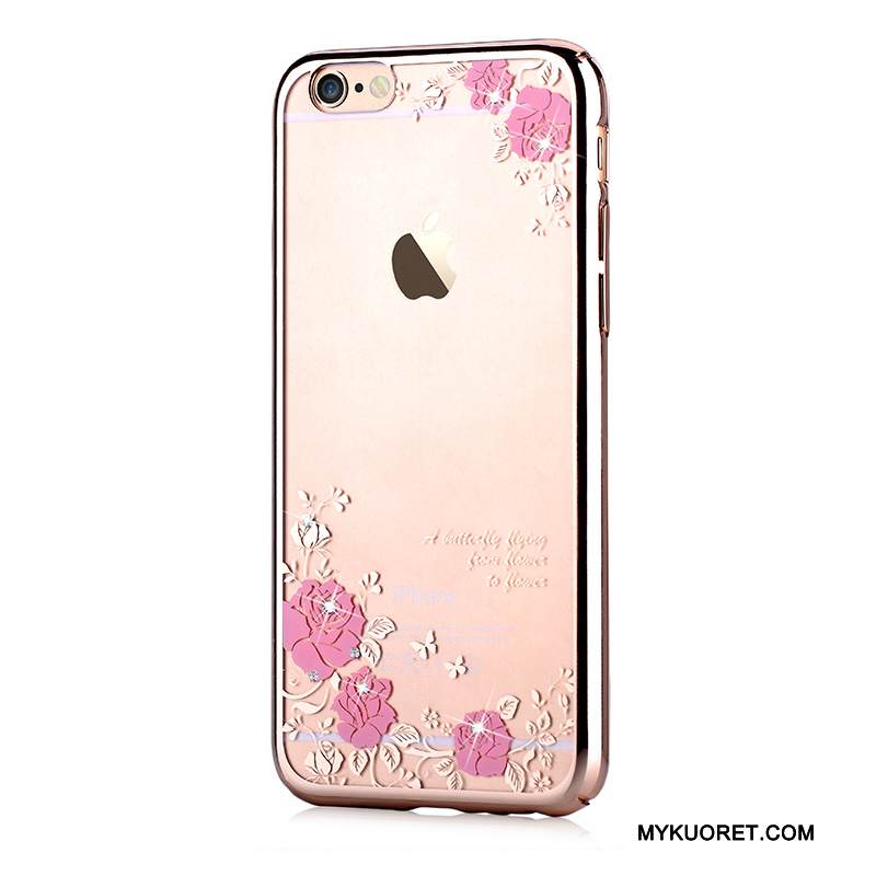 Kuori iPhone 6/6s Plus Strassi Jauhe Kova, Kotelo iPhone 6/6s Plus Suojaus Uusi Puhelimen Kuoret