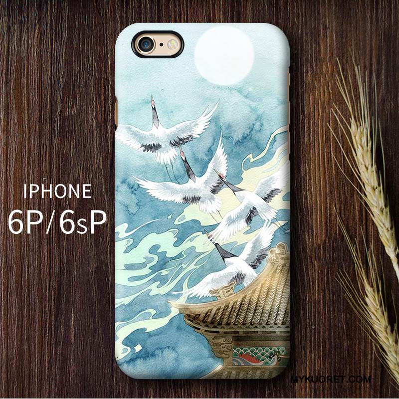 Kuori iPhone 6/6s Plus Suojaus Kiinalainen Tyyli Double Hame, Kotelo iPhone 6/6s Plus Monivärinen Puhelimen Kuoret