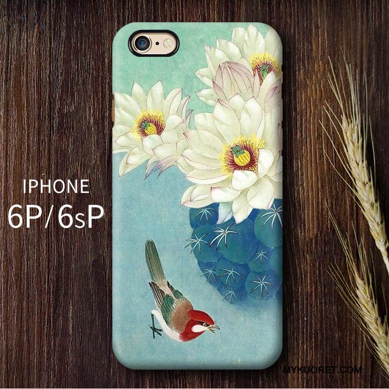 Kuori iPhone 6/6s Plus Suojaus Kiinalainen Tyyli Double Hame, Kotelo iPhone 6/6s Plus Monivärinen Puhelimen Kuoret