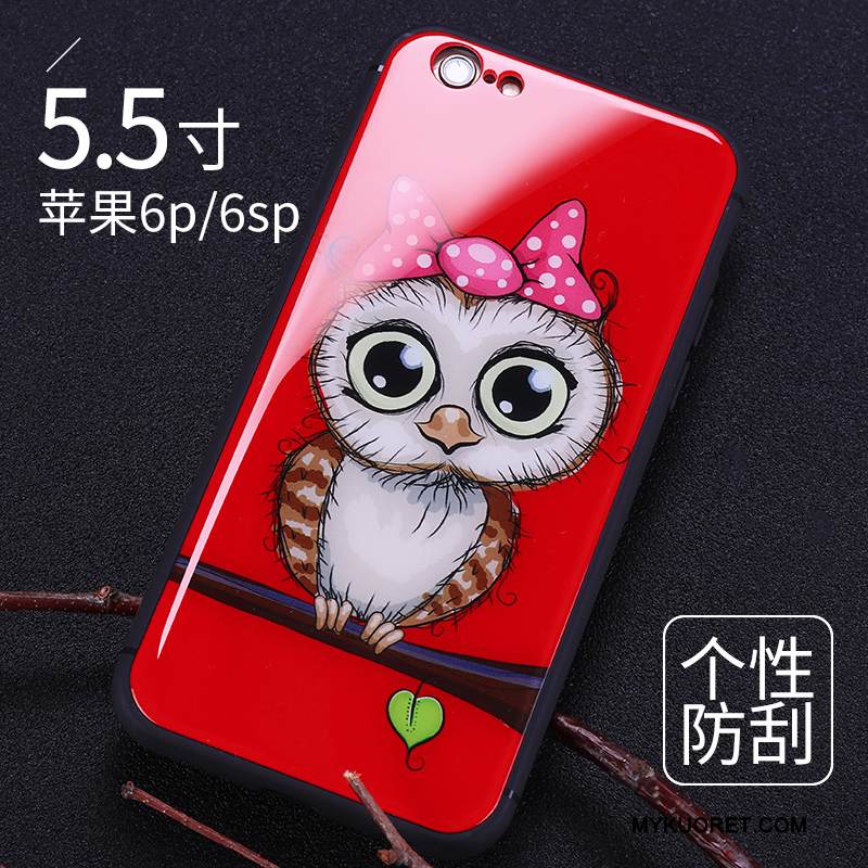 Kuori iPhone 6/6s Plus Suojaus Puhelimen Kuoret Lasi, Kotelo iPhone 6/6s Plus Takakansi Kova